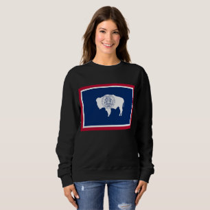 Sweatshirt Drapeau du Wyoming
