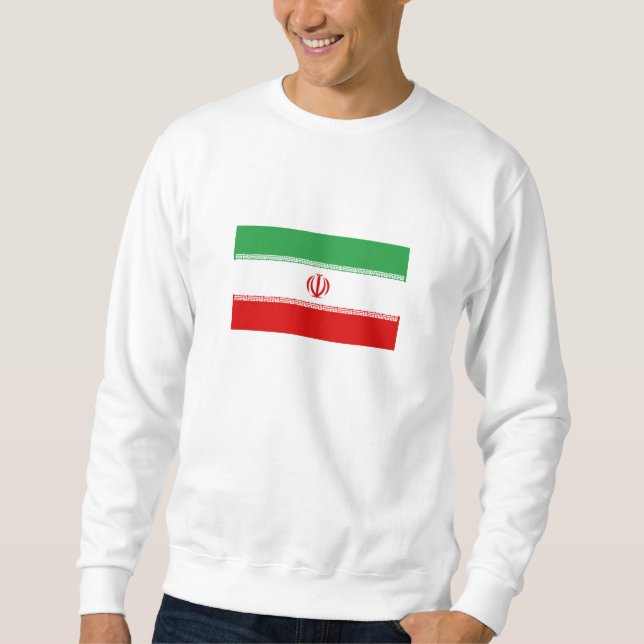 Sweatshirt Drapeau Iran (Devant)