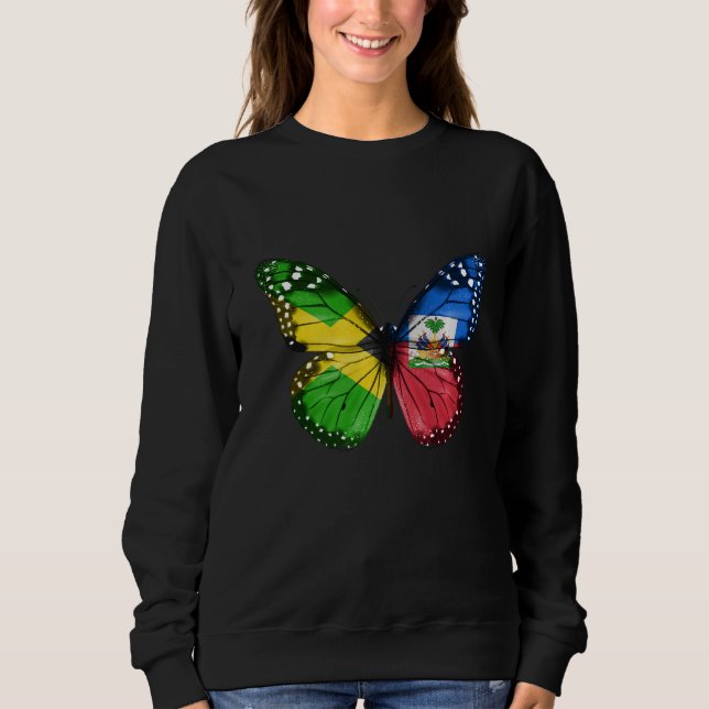 Sweatshirt Drapeau jamaïcain (Devant)