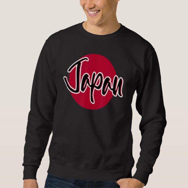 Sweatshirt Drapeau japonais (Devant)