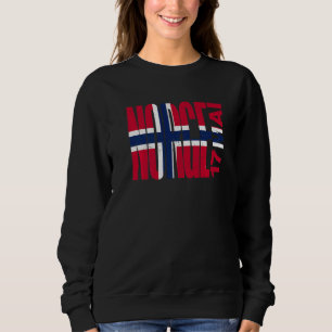 Sweatshirt Drapeau norvégien Norvège Jour 17 mai Croix nordiq
