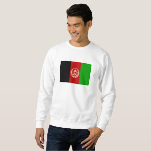 Sweatshirt Drapeau patriotique de l'Afghanistan
