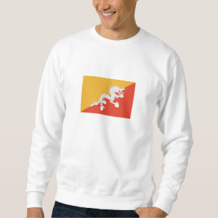 Sweatshirt Drapeau patriotique du Bhoutan