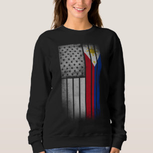 Sweatshirt Drapeau philippin américain