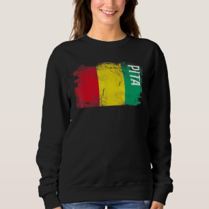 Sweatshirt Drapeau Pita Guinée Pour Les Guinéens Hommes Femme