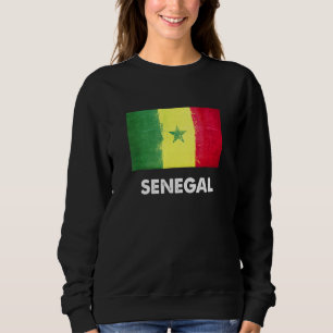 Sweatshirt Drapeau sénégalais Sénégal
