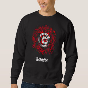 Sweatshirt Drapeau Tunisien de la République de Tunisie