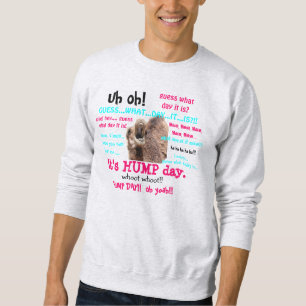 Sweatshirt drôle, chameau de journée en milieu d