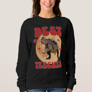 Sweatshirt Drôle de dinosaure Dino Meilleur enseignant