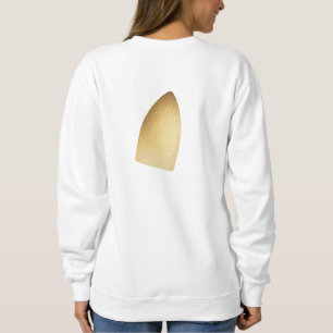 Sweatshirt Drôle déesse domestique de repassage Burn Mark Swe