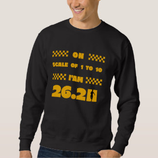 Sweatshirt Drôle Marathon Art Hommes Femmes Marathon Finisseu