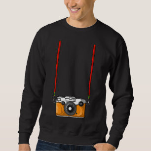 Sweatshirt Drôle Tourist Camera Cadeau Hommes Cool Photograph