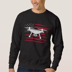 Sweatshirt Drone Operator américain