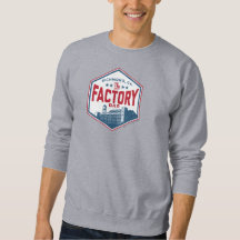 Sweatshirt du bouclier de couleur de la barre d'us