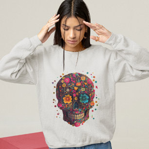 Sweatshirt du crâne mexicain
