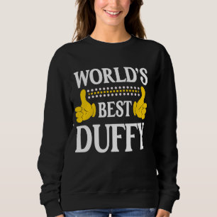 Sweatshirt Duffy Nom de famille Funny Team Famille Nom du mon