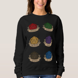 Sweatshirt Dungeons Dice RPG Chaque bonne histoire