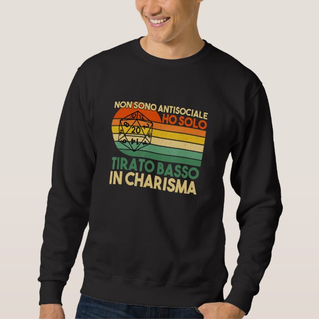Sweatshirt Dungeons Dm Dragons Desktop D20 Rpg (Devant)