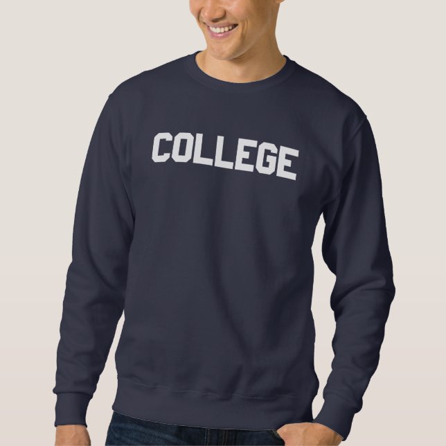 Sweatshirt d'université (Devant)