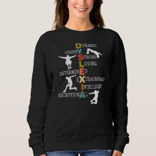 Sweatshirt Dyslexie Sensibilisation Lecture Trouble Apprentis
