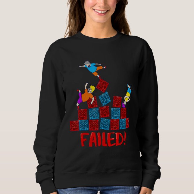 Sweatshirt Échec du Défi Crate (Devant)