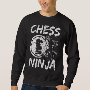 Sweatshirt Échecs Ninja :