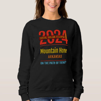 Sweatshirt Éclipse solaire totale à Mountain Home Arkansas AR