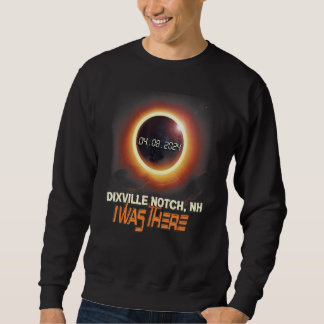 Sweatshirt Éclipse solaire totale Dixville Notch New Hampshir