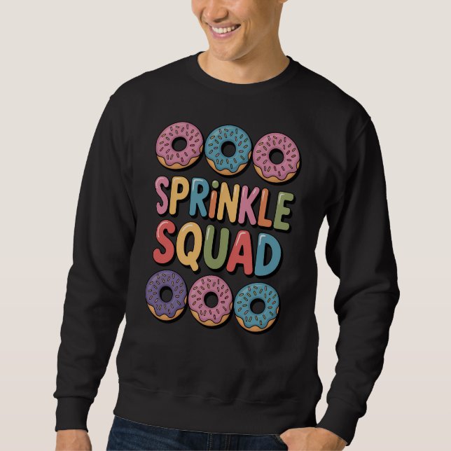 Sweatshirt Écrasage | Saupoudrer bébé (Devant)