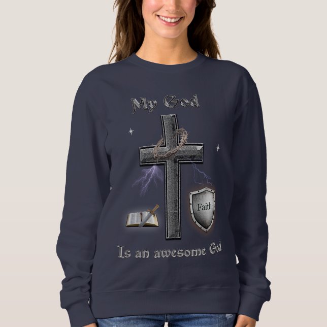 Sweatshirt Écriture Sainte (Devant)