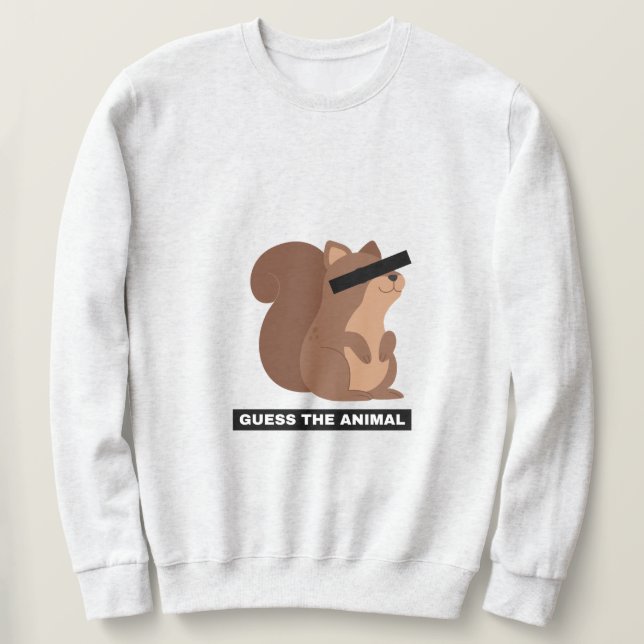 Sweatshirt Écureuil (Design devant)