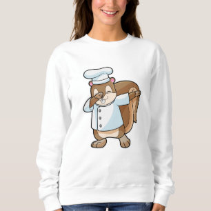Sweatshirt Écureuil comme cuire avec tablier de Cuisine