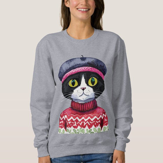 SWEATSHIRT EDDIE : C'EST PLUS DOUX ! (Devant)