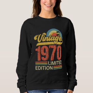 Sweatshirt Édition limitée rétro vintage 1970