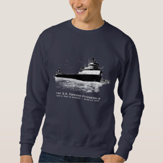 Sweatshirt Edmund Fitzgerald ~ Great Ship in History ~ 1975