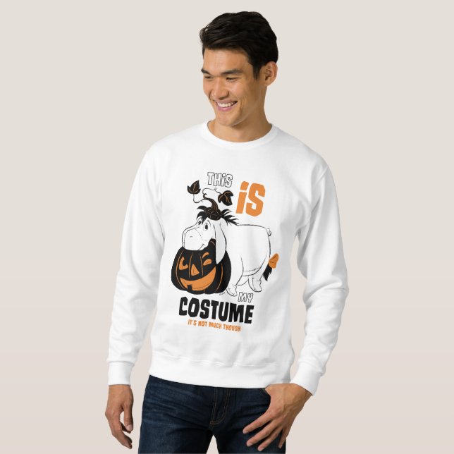 Sweatshirt Eeyore | C'est mon costume (Devant entier)