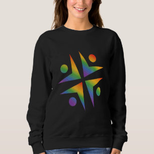 Sweatshirt Égalité Fierté Gay Lgbtq Arc-en-ciel Transgenre Bi