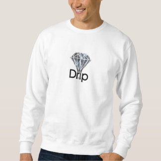 Sweatshirt Égouttement de diamant