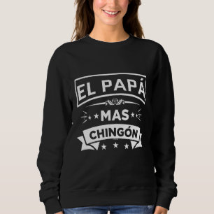 Sweatshirt El Mejor Papá Del Mundo Para Dia Del Padre Vintage