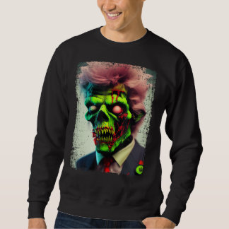 Sweatshirt Élection du leader zombie