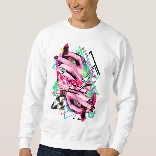 Sweatshirt electro_clash_2 (Devant)