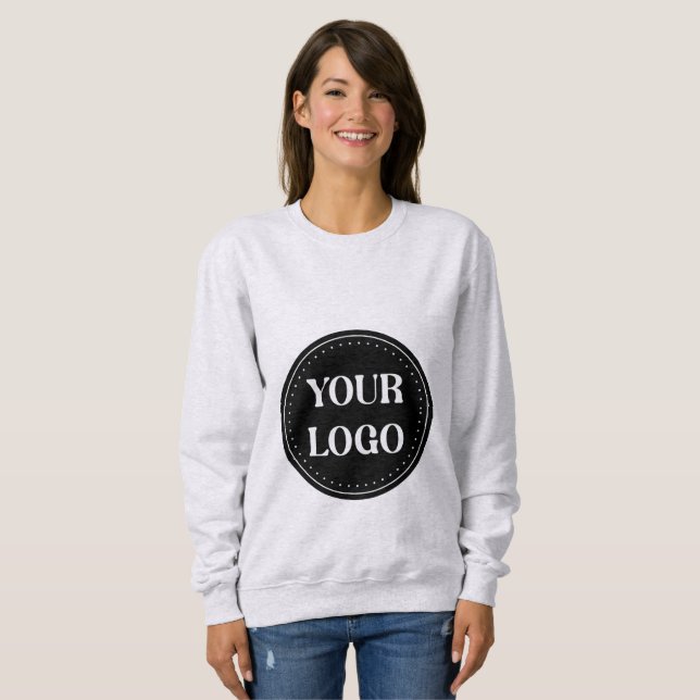 Sweatshirt élégant, moderne, raffiné et éditable. (Devant entier)