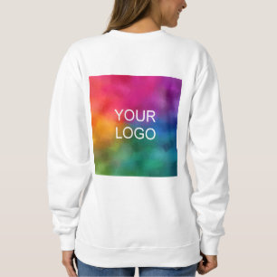Sweatshirt Élégante entreprise Logo d'entreprise Femmes de ba