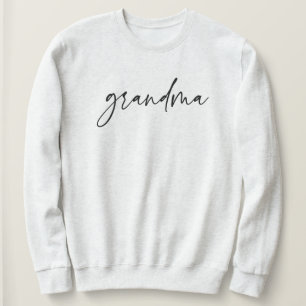 Sweatshirt Élégante typographie de script grand-mère Cadea