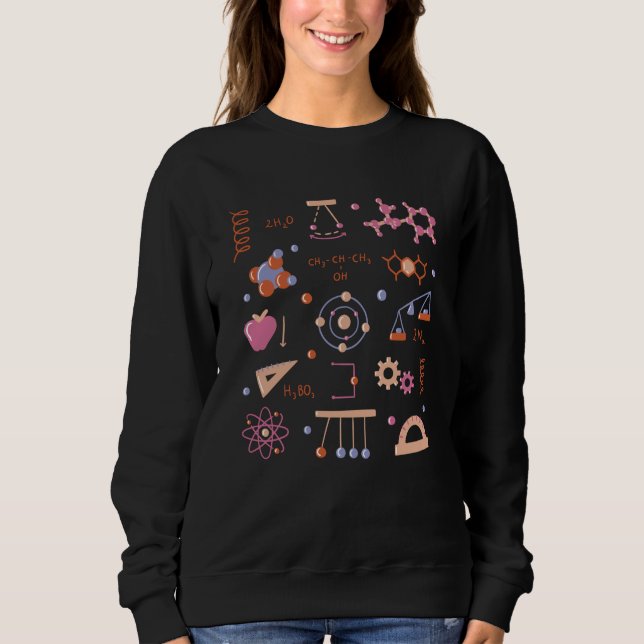 Sweatshirt Éléments de physique (Devant)