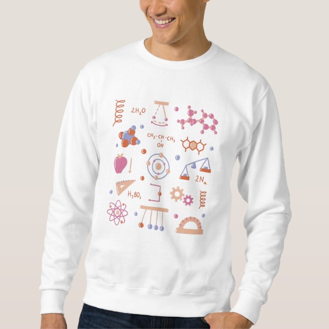 Sweatshirt Éléments de physique (Devant)