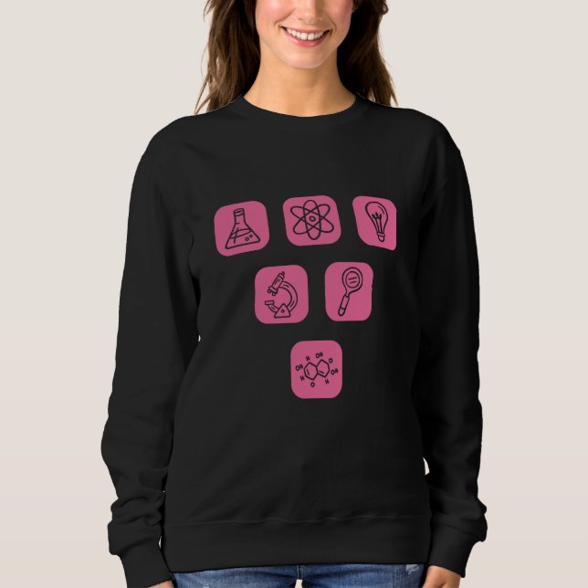 Sweatshirt Éléments scientifiques (Devant)