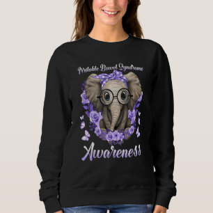 Sweatshirt Elephant Aime Quelqu'Un Avec Irritable Bowel Syndr