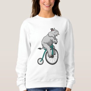 Sweatshirt Eléphant au cirque avec vélo