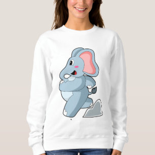 Sweatshirt Eléphant coureur